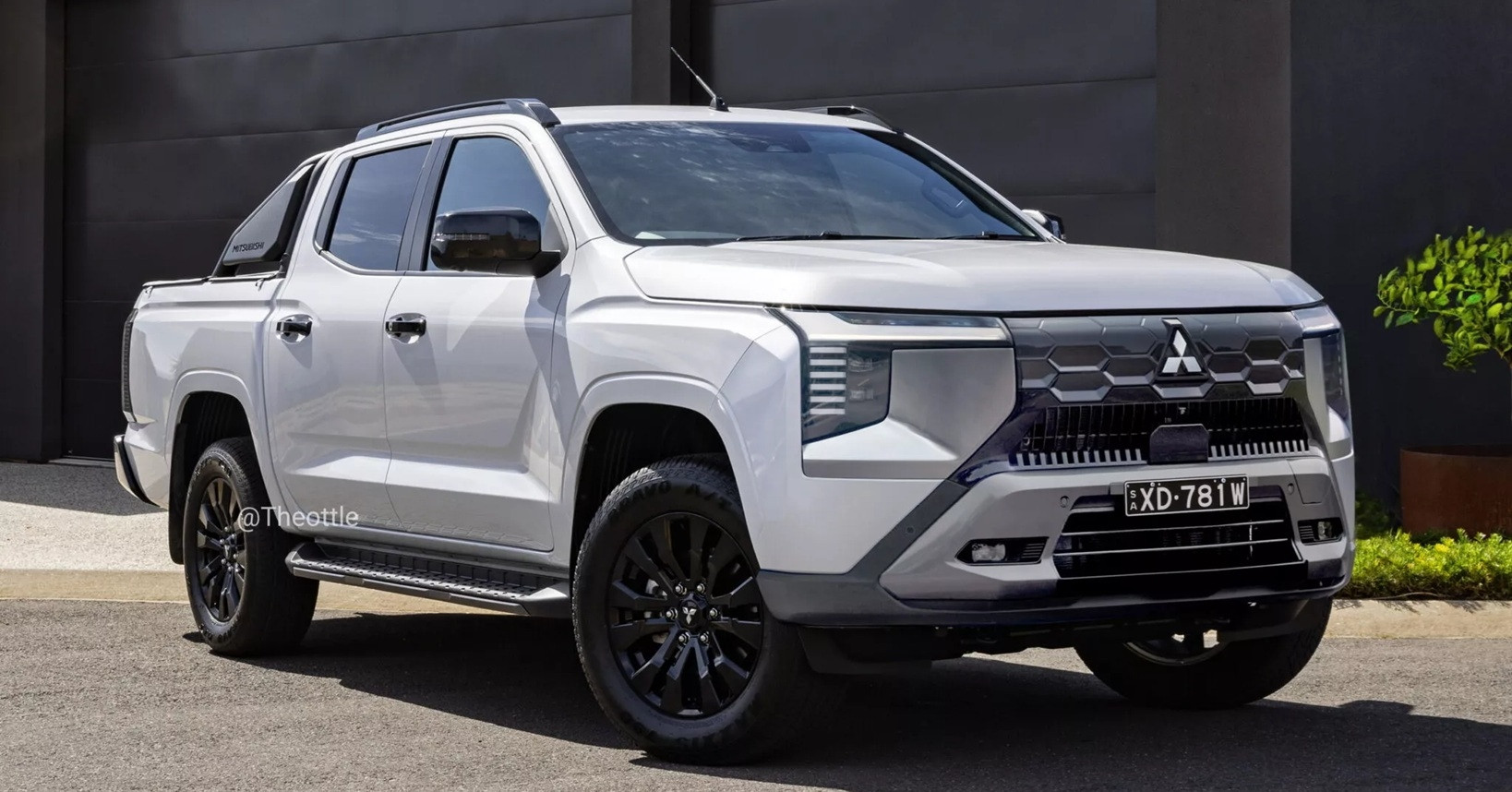 Bán tải Mitsubishi Triton mới có thể giống Xforce để cạnh tranh với Toyota Hilux ban tai mitsubishi triton moi co the giong xforce de canh tranh voi toyota hilux 76.jpg