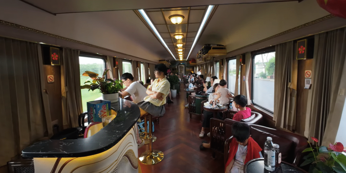 Chàng trai miền Nam chi nửa triệu trải nghiệm tàu 'quý tộc' ở Hải Phòng chang trai mien nam chi nua trieu trai nghiem tau quy toc o hai phong 1280.png