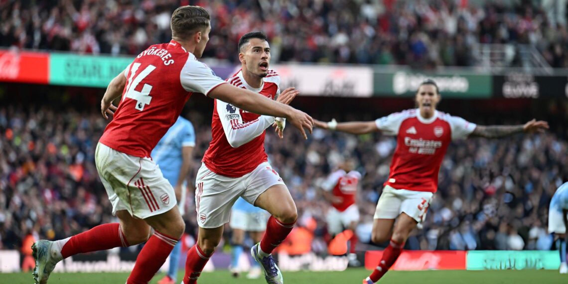 Declan Rice bị choáng ngợp bởi pha ghi bàn của Martinelli declan rice bi choang ngop boi pha ghi ban cua martinelli.jpg