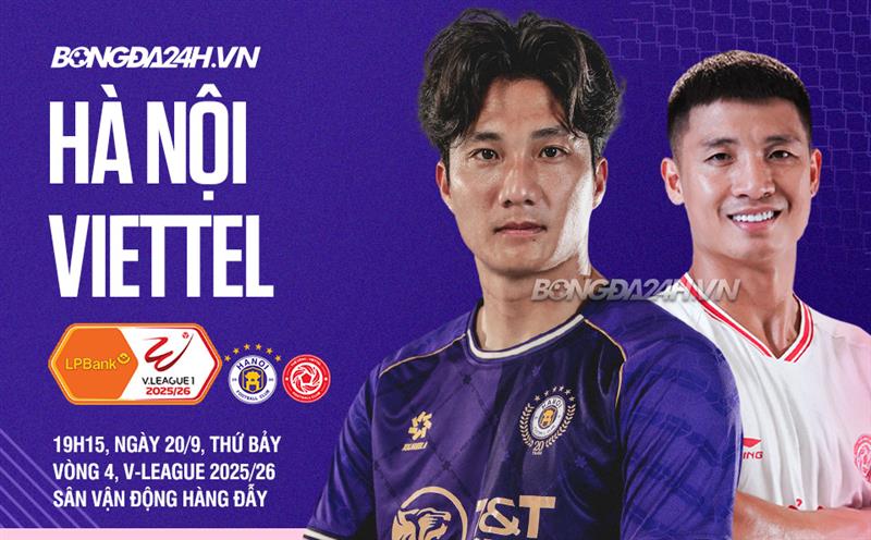 Nhận định Hà Nội vs Thể Công Viettel (19h15 ngày 20/9): Chờ bại binh phục hận tructiep hanoi viettel 1909170712.jpg