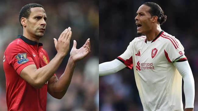 Wes Brown đánh giá Rio Ferdinand trội hơn Van Dijk ferdinand van dijk 1610165925.jpg