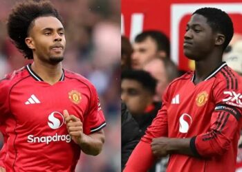 Man United không để Mainoo và Zirkzee ra đi vào mùa đông mainoo zirkzee 2810163859.jpg