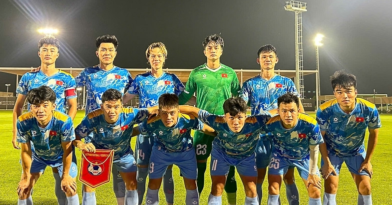 Quốc Việt ghi bàn, U23 Việt Nam thua sát nút U23 Qatar quoc viet ghi ban u23 viet nam thua sat nut u23 qatar 190.jpeg