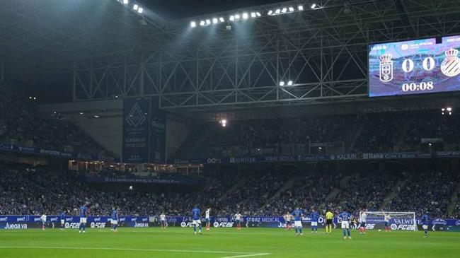 Cầu thủ La Liga biểu tình phản đối kế hoạch tổ chức trận đấu tại Mỹ real oviedo vs espanyol 1810064333.jpg
