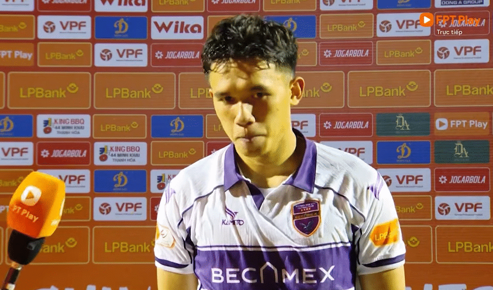 Võ Hoàng Minh Khoa nói gì sau trận hòa Đông Á Thanh Hóa? vo hoang minh khoa 0210234654.png