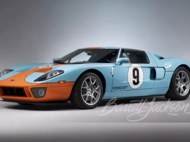 Ford GT Heritage Edition No.3 - “Chiếc xe di sản” đầu tiên sắp lên sàn đấu giá xehay ford gt 101025 1.jpg