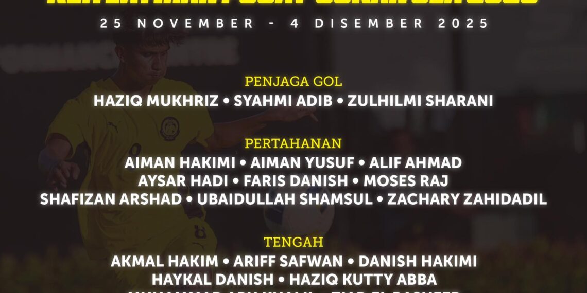 U22 Malaysia mang đội hình kém danh tiếng dự SEA Games doi hinh u22 malaysia du sea games 33 2211150219.jpg