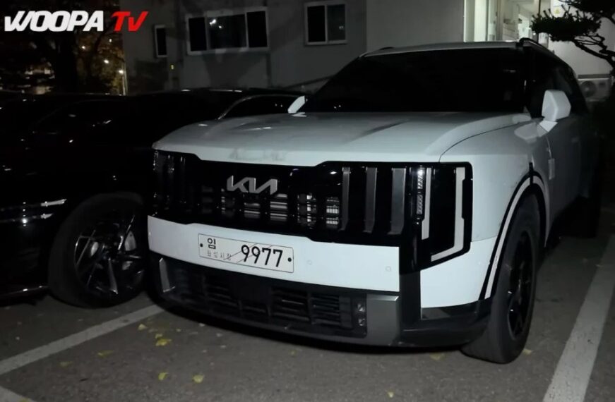 Ảnh thực tế Kia Telluride 2026 lăn bánh ngoài đời thực kia telluride 2026 jpg.14511.jpeg