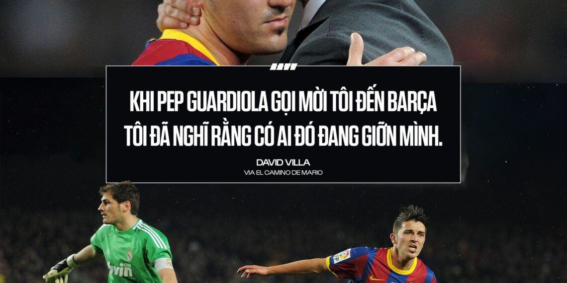 David Villa: Khi Pep gọi tôi sang Barca, tôi nghĩ ai đó đang giỡn mình! david villa khi pep goi toi sang barca toi nghi ai do dang gion minh.jpg