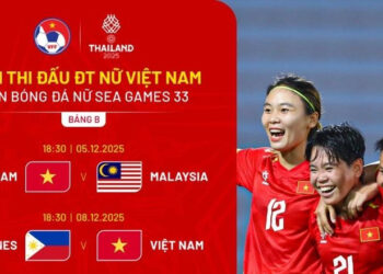 Lịch thi đấu bóng đá Nữ SEA Games 33 mới nhất lich thi dau bong da nu sea games 33 moi nhat 1315.jpg