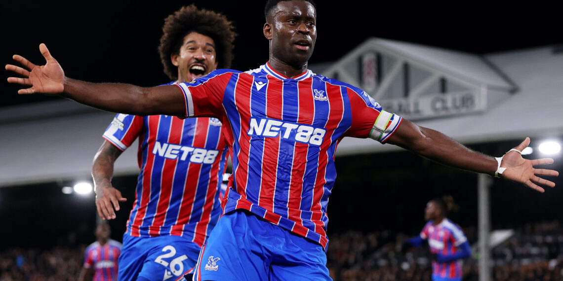 marc guehi clebrates his winner at fulham with chris richards 0812091729.jpg