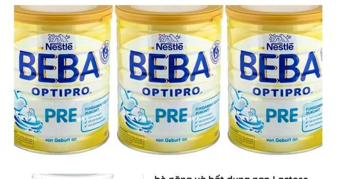Bộ Y tế khuyến cáo về lô sữa bột dành cho trẻ sơ sinh của Nestlé bo y te khuyen cao ve lo sua bot danh cho tre so sinh cua nestle 1824.webp.jpeg