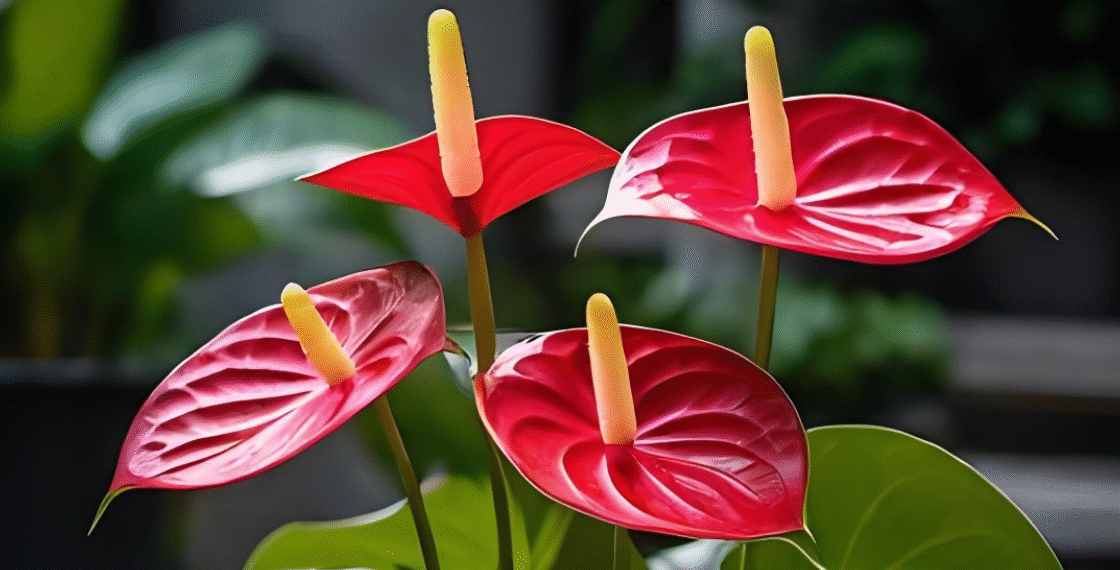 Hồng môn - loài cây phong thủy 'hút lộc', dễ chăm, nở hoa quanh năm hong mon loai cay phong thuy hut loc de cham no hoa quanh nam 2217.png