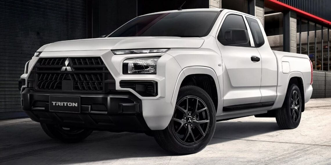 Mitsubishi Triton Street 2026 trình làng với thiết kế đầu xe mới lạ, giá từ 20.700 USD mitsubisi triton mega cab street thailand 6 jpg.15804.jpeg