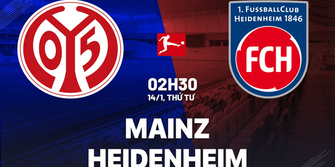 Nhận định bóng đá Mainz vs Heidenheim 2h30 ngày 14/1 (Bundesliga 2025/26) nhan dinh bong da du doan mainz vs heidenheim vdqg duc bundesliga hom nay 0601071201.jpg