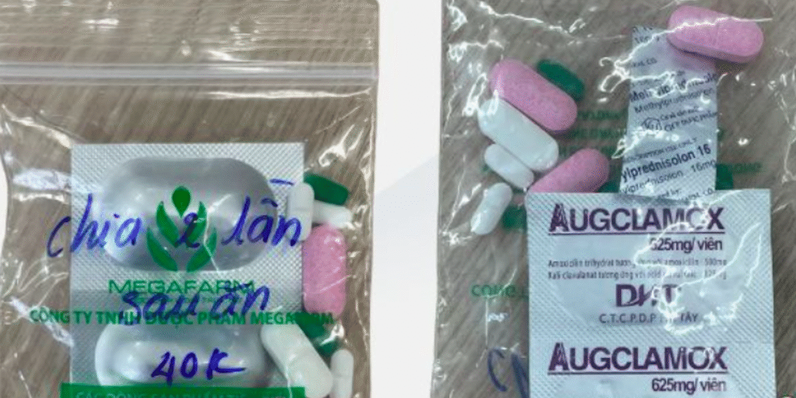 Sốc phản vệ, suýt chết vì tự ý mua thuốc điều trị cúm soc phan ve suyt mat mang vi tu y mua thuoc dieu tri cum 650.png