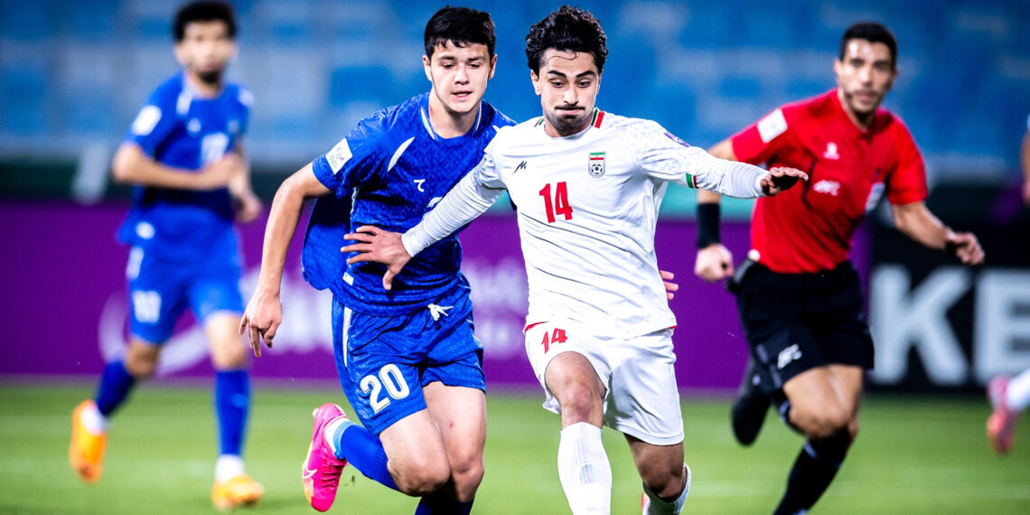 U23 Iran chia điểm U23 Uzbekistan ở U23 châu Á 2026 u23 iran chia diem u23 uzbekistan o u23 chau a 2026 2708.jpg