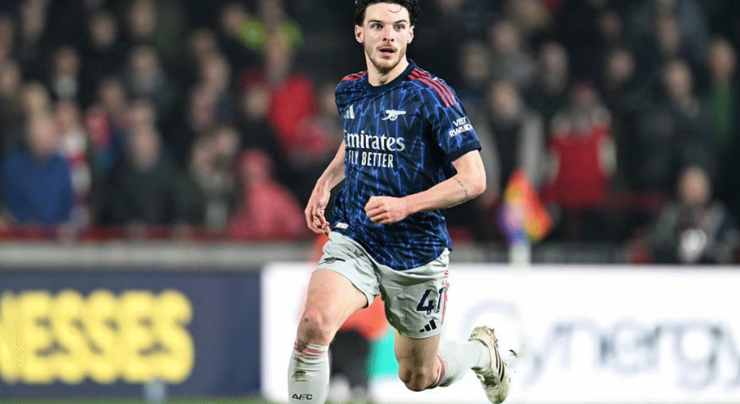 Declan Rice lạc quan sau trận hòa Brentford: "Arsenal cần trận hòa như này" declan rice 1302064759.png