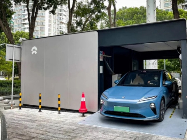 Nio xác lập kỷ lục với 146.649 lần thay pin trong ngày cao điểm Tết Nguyên đán tại Trung Quốc xehay nio 170226 1.jpg