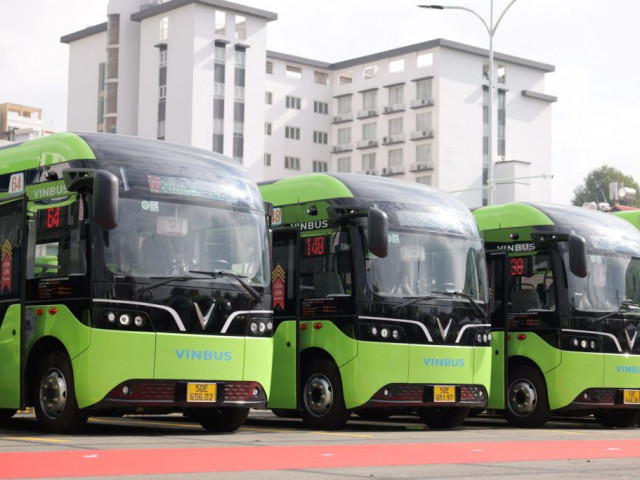 Vinbus vận hành 9 tuyến buýt điện mới tại TP.HCM xehay vinbus 260226 1.jpg