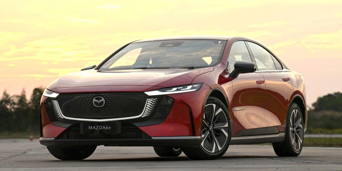 Mazda6e ra mắt tại Đông Nam Á: Sedan điện “gốc Trung” giá từ 932 triệu đồng, tầm vận hành 654 km/sạc