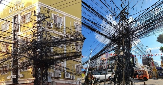 Cột điện rối như tơ vò thành điểm du lịch, được chấm 4,9 sao trên Google Maps cot dien roi nhu to vo thanh diem du lich duoc cham 49 sao tren google maps 875.jpg