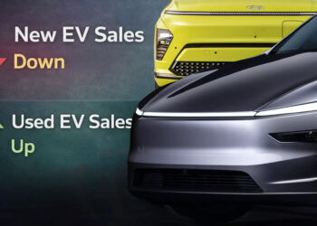 Thị trường xe điện cũ tăng trưởng ngược chiều