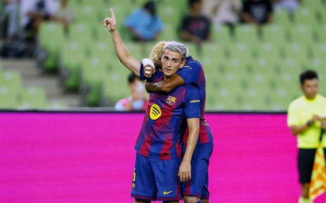 gavi chuan bi tro lai doi hinh barca sau nua nam.jpg