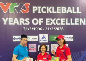 Kem 35 đồng hành, lan toả tinh thần thể thao tại VTV3 Pickleball Cup