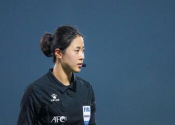 Trọng tài Hàn Quốc bắt chính trận đấu quyết định của tuyển nữ Việt Nam kim yu jeong 0903001305.jpg