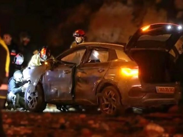 BYD Atto 3 bảo vệ an toàn cho 5 người trong xe giữa tâm vụ nổ tên lửa tại Israel xehay atto 3 ten lua 040326 4.jpg