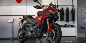 Ducati Multistrada V2 S 2026 giá 679 triệu đồng: Siêu mô tô đường trường 890cc đầy ắp công nghệ cho phượt thủ