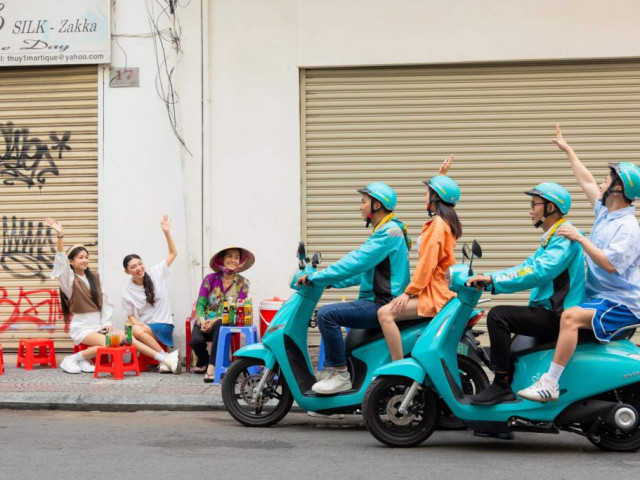 GSM miễn phí thuê, đổi pin 3 năm cho tài xế Xanh SM Bike xehay xanh bike 260326 1.jpg