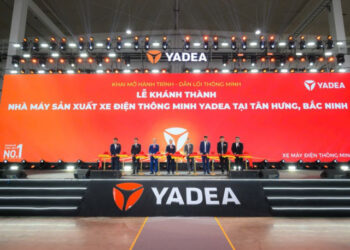 Yadea khánh thành nhà máy sản xuất thông minh 100 triệu USD tại Bắc Ninh và công bố hợp tác cùng Grab Việt Nam xehay yadea xuat xuong 280226 2.jpg