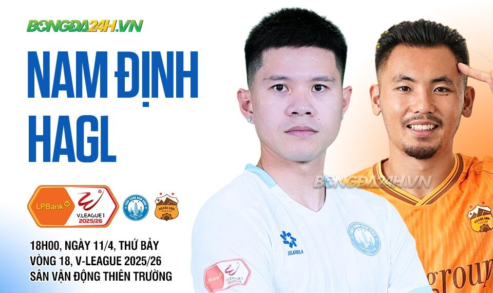 Nhận định Nam Định vs HAGL (18h00 ngày 11/4): Hướng đến trận thắng thứ 5 tructiep namdinh hagl 1 0904224922.jpg