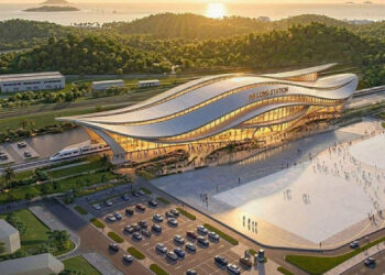 Vingroup khởi công dự án tuyến đường sắt tốc độ cao Hà Nội - Quảng Ninh xehay vingroup 130426 2.jpeg