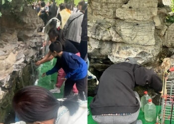 du khach xep hang dai lay nuoc suoi de nhat thien ha 580.jpg