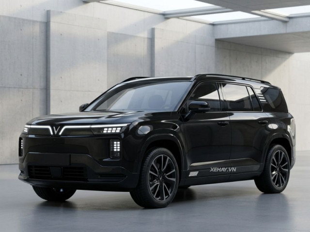 Lộ bản vẽ hai SUV cỡ lớn hoàn toàn mới của VinFast: Kích thước ngang cỡ VF 9, thiết kế giống VF 8 vừa ra mắt xehay suv vf 9 210526 2.jpg