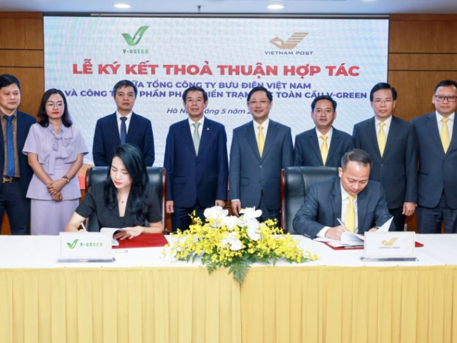 V-Green hợp tác Vietnam Post triển khai hơn 16.000 tủ đổi pin và 2.000 trụ sạc xe điện trên toàn quốc xehay tram sac 210526 1.jpg