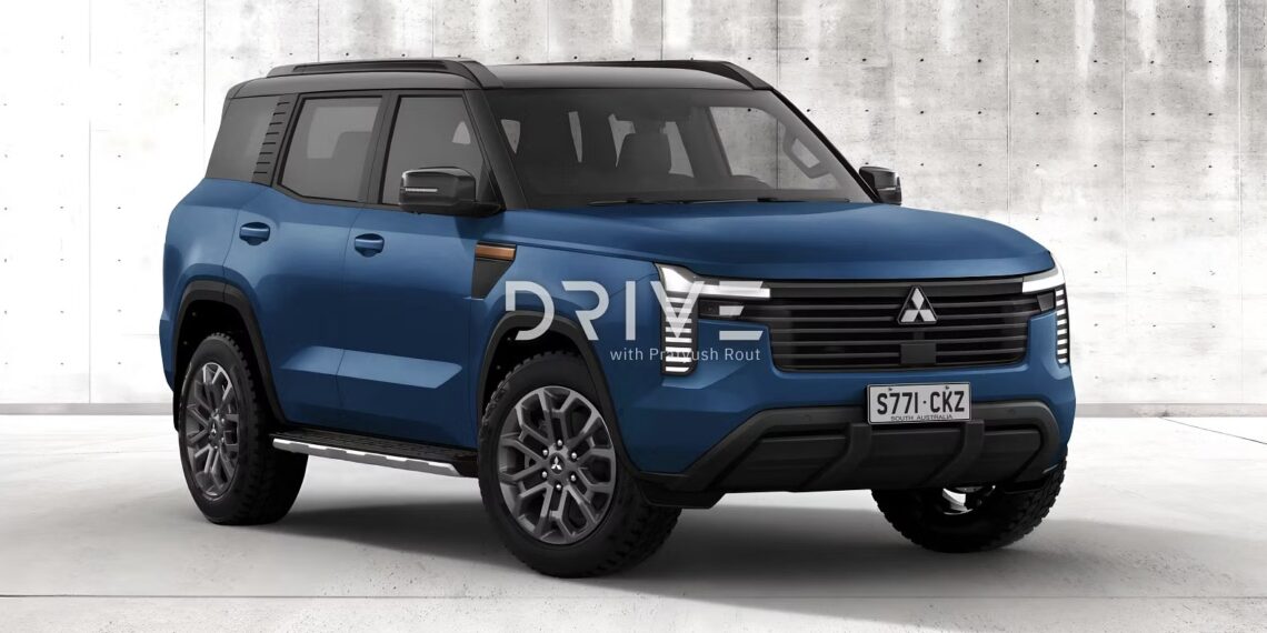 Mitsubishi hé lộ Pajero thế hệ mới với đại lý, sẵn sàng cho ngày ra mắt công khai 2026 mitsubishi pajero 1 jpg.19450.jpeg
