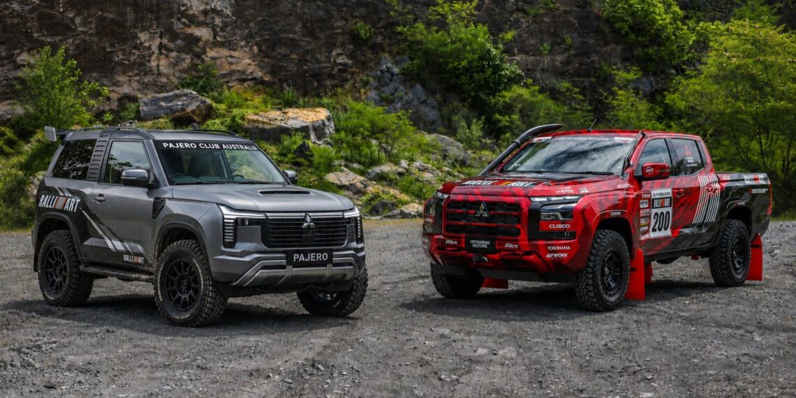 Mitsubishi Pajero thế hệ mới có thể có bản Ralliart cực ngầu, đậm chất Dakar Rally 2027 mitsubishi pajero 4 jpg.19385.jpeg