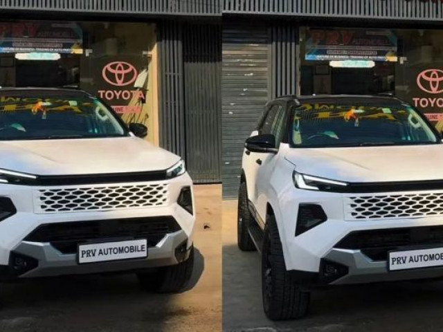 Chưa ra mắt toàn cầu, Toyota Fortuner thế hệ mới đã có "bản sao" ngoài đời xehay fortuner do 170626 2.jpg