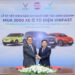 Taxi Quê Lụa tăng tốc chuyển đổi xanh, mua thêm 2.000 ô tô điện VinFast thông qua Green SM xehay que lua 170626 1.jpg