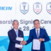 daikin tro thanh doi tac chien luoc cua asean united fc 1926.jpg