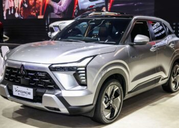 Ảnh thực tế Mitsubishi Xforce HEV 2026 tại Indonesia, giá quy đổi từ 650 triệu đồng, chờ về Việt Nam mitsubishi xforce hev 2026 jpg.20327.jpeg