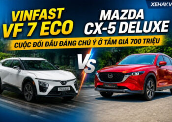 VinFast VF 7 Eco và Mazda CX-5 Deluxe: Cuộc đối đầu đáng chú ý ở tầm giá 700 triệu xehay so sanh 700tr 050826 3.jpg