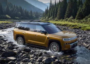 BYD Fangchengbao Tai 9 lộ thông số: SUV 6 chỗ dài hơn 5,2 m, chạy được 310 km không cần đổ xăng xehay tai 9 210826 1.jpg