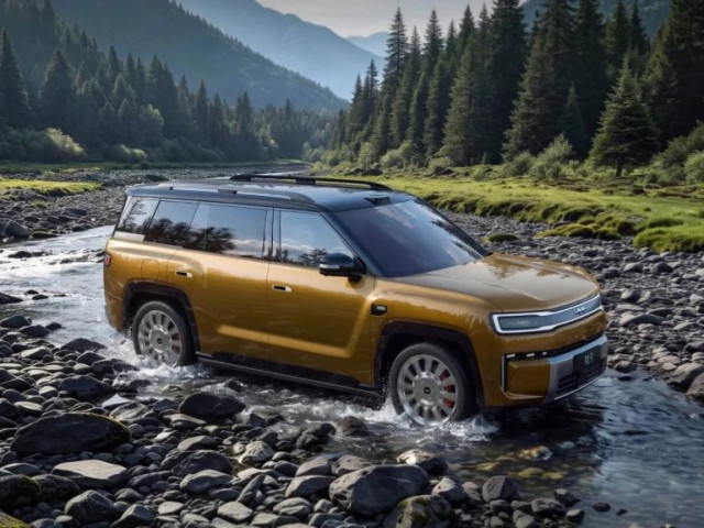 BYD Fangchengbao Tai 9 lộ thông số: SUV 6 chỗ dài hơn 5,2 m, chạy được 310 km không cần đổ xăng xehay tai 9 210826 1.jpg